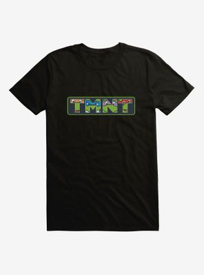 Teenage Mutant Ninja Turtles Acronym Logo Characters Letters T-Shirt