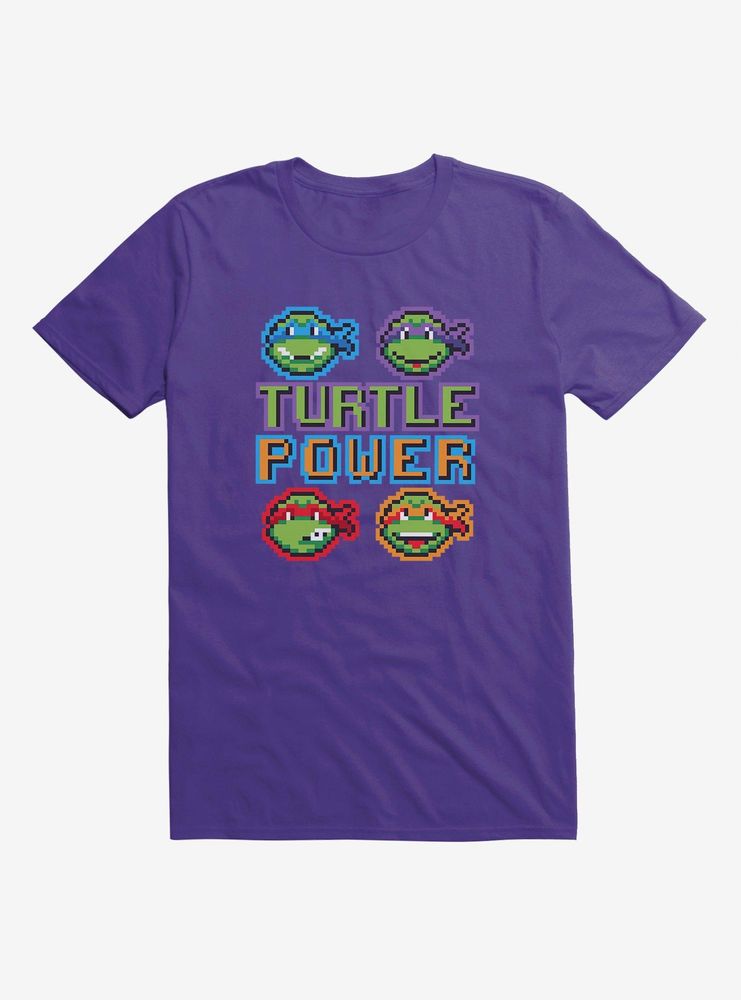 Teenage Mutant Ninja Turtles Pixelated Turtle Power Team T-Shirt