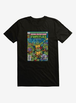 Teenage Mutant Ninja Turtles Adventures Comic Book Group Cover T-Shirt