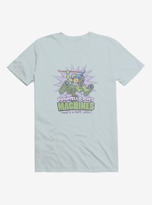 Teenage Mutant Ninja Turtles Donatello Does Machines Blue T-Shirt