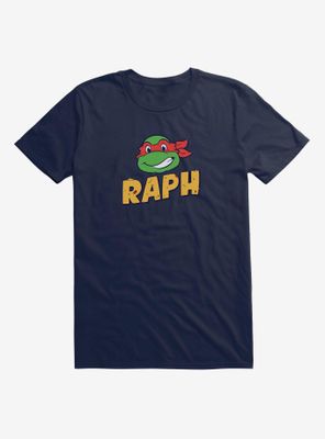 Teenage Mutant Ninja Turtles Raph Face Pizza Name T-Shirt