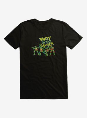 Teenage Mutant Ninja Turtles Party The Sewer Dance Poses T-Shirt