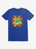 Teenage Mutant Ninja Turtles Pixelated Group Explosion T-Shirt