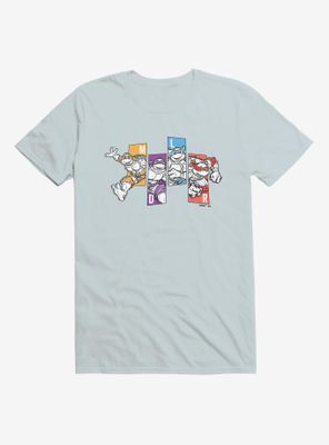 Teenage Mutant Ninja Turtles Comic Line Up T-Shirt