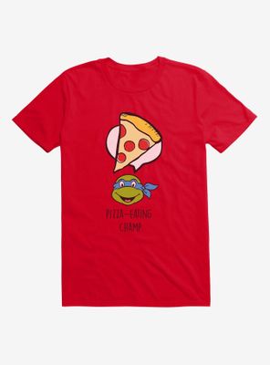 Teenage Mutant Ninja Turtles Leonardo Pizza Eating Champ T-Shirt