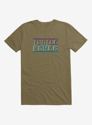 Teenage Mutant Ninja Turtles Pixelated Turtle Power T-Shirt