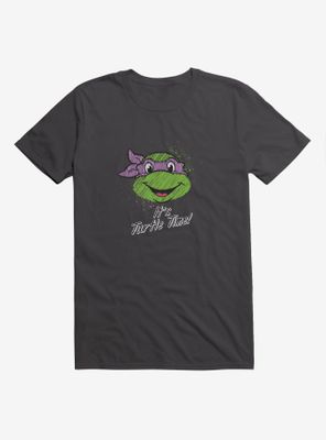 Teenage Mutant Ninja Turtles Chalk Lines Donatello Face Turtle Time T-Shirt