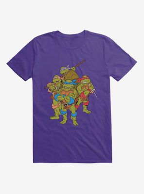 Teenage Mutant Ninja Turtles Group Pose T-Shirt