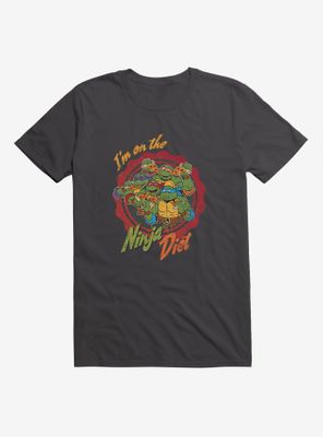 Teenage Mutant Ninja Turtles I'm On The Diet Group Pizza T-Shirt