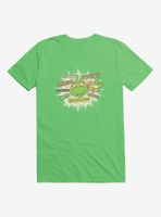 Teenage Mutant Ninja Turtles Michelangelo Catch Phrases T-Shirt