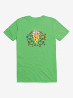 Teenage Mutant Ninja Turtles Pixelated Pizza Power Group T-Shirt