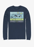 Disney Pixar Toy Story 4 Ducky And Bunny Navy Blue Long-Sleeve T-Shirt