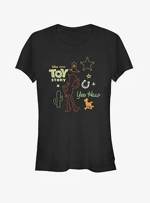 Disney Pixar Toy Story 4 Folk Girls T-Shirt