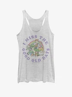Disney Pixar Toy Story 4 Good Old Days Girls Heathered White Tank Top