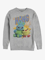 Disney Pixar Toy Story 4 Hang Time Heathered Sweatshirt