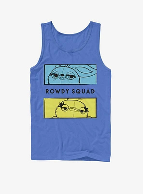 Disney Pixar Toy Story 4 Rowdy Boxes Royal Blue Tank Top