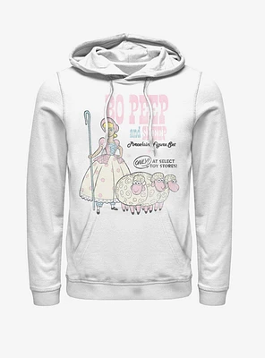 Disney Pixar Toy Story 4 Bo Peep And Sheep White Hoodie