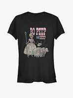 Disney Pixar Toy Story 4 Bo Peep And Sheep Girls T-Shirt