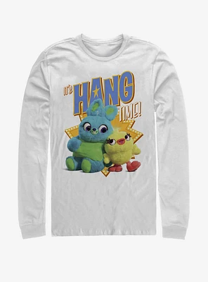 Disney Pixar Toy Story 4 Hang Time White Long-Sleeve T-Shirt