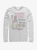 Disney Pixar Toy Story 4 Bo Peep And Sheep White Long-Sleeve T-Shirt