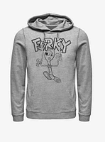 Disney Pixar Toy Story 4 Doodle Fork Heathered Hoodie