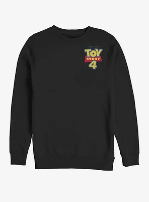 Disney Pixar Toy Story 4 Chest Color Logo Sweatshirt