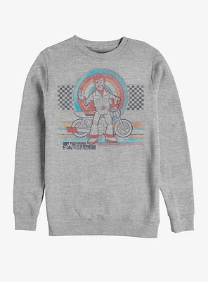 Disney Pixar Toy Story 4 Ride Lyfe Heathered Sweatshirt