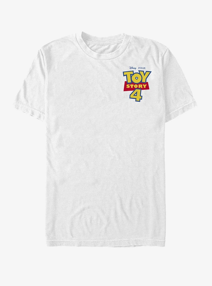 Disney Pixar Toy Story 4 Chest Color Logo T-Shirt