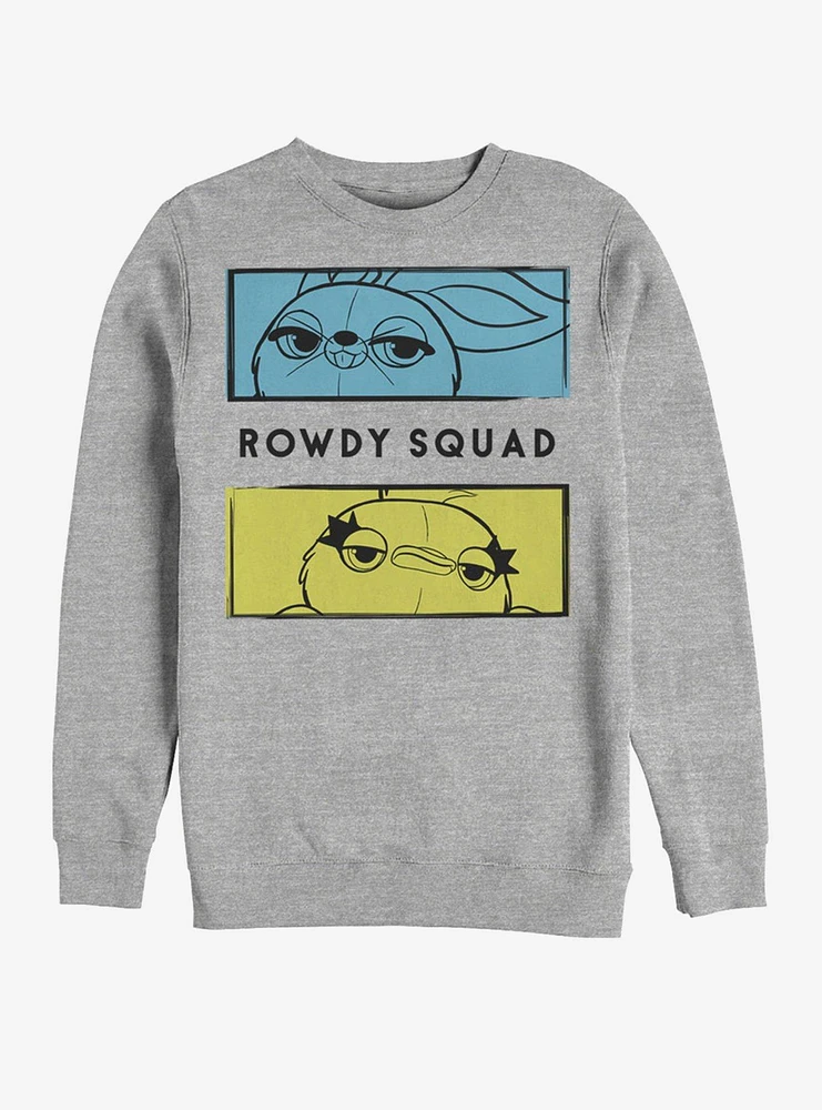 Disney Pixar Toy Story 4 Rowdy Boxes Heathered Sweatshirt