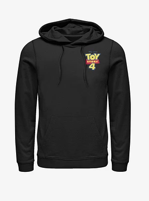 Disney Pixar Toy Story 4 Chest Color Logo Hoodie