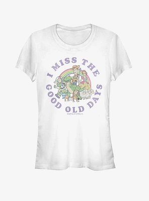Disney Pixar Toy Story 4 Good Old Days Girls White T-Shirt