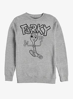 Disney Pixar Toy Story 4 Doodle Fork Heathered Sweatshirt