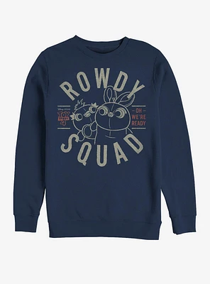 Disney Pixar Toy Story 4 Rowdy Squad Navy Blue Sweatshirt