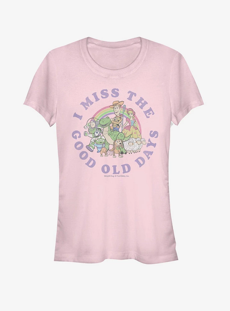 Disney Pixar Toy Story 4 Good Old Days Girls Light Pink T-Shirt