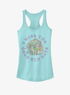 Disney Pixar Toy Story 4 Good Old Days Girls Cancun Blue Tank Top