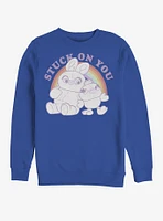 Disney Pixar Toy Story 4 Rainbow Pals Royal Blue Sweatshirt