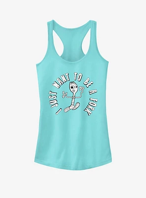 Disney Pixar Toy Story 4 I Don't Belong Girls Cancun Blue Tank Top