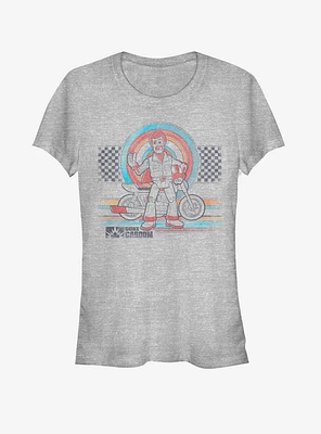 Disney Pixar Toy Story 4 Ride Lyfe Girls Heathered T-Shirt