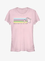 Disney Pixar Toy Story 4 Which Way To Fun Girls Light Pink T-Shirt