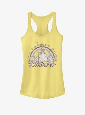 Disney Pixar Toy Story 4 Rain Bo Peep Girls Banana Yellow Tank Top