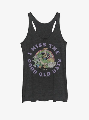 Disney Pixar Toy Story 4 Good Old Days Girls Heathered Tank Top