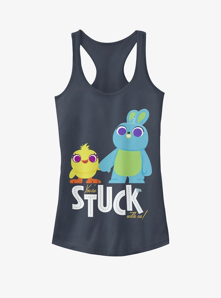 Disney Pixar Toy Story 4 Stuck With Us Girls Indigo Tank Top