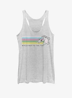 Disney Pixar Toy Story 4 Which Way To Fun Girls Heathered Tank Top