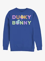 Disney Pixar Toy Story 4 What's A Name Royal Blue Sweatshirt