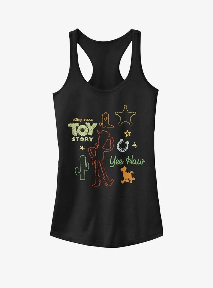 Disney Pixar Toy Story 4 Folk Girls Tank Top