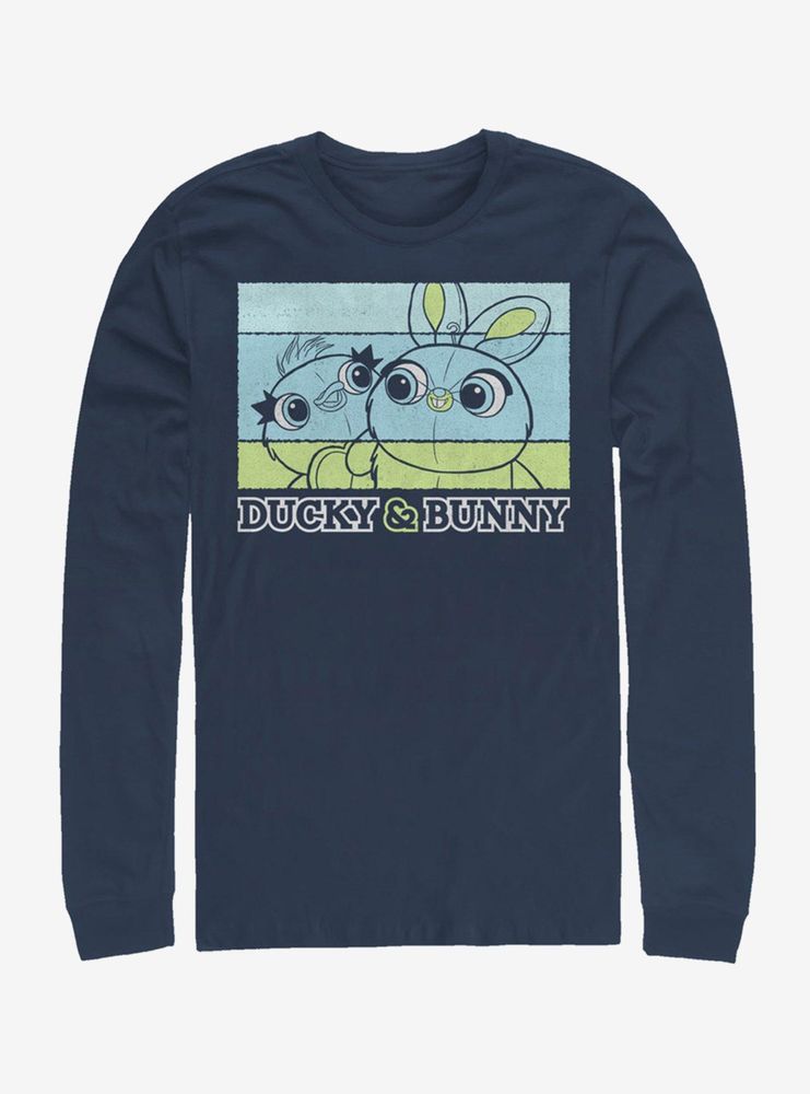 Disney Pixar Toy Story 4 Ducky and Bunny Long-Sleeve T-Shirt