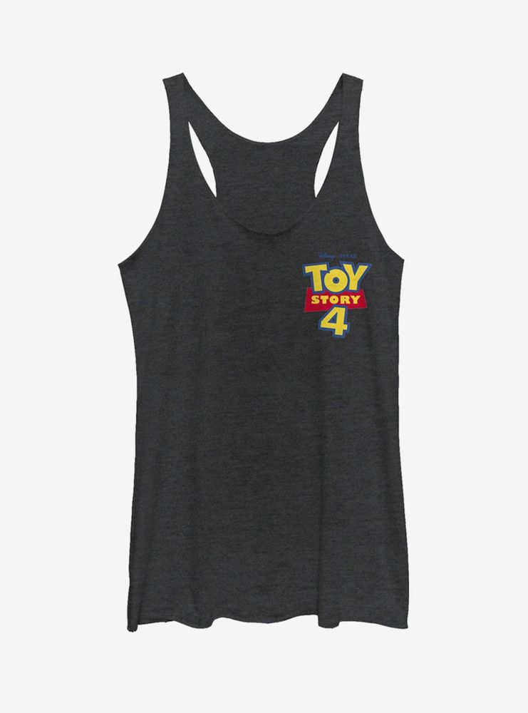 Disney Pixar Toy Story 4 Chest Color Logo Womens Tank Top