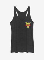 Disney Pixar Toy Story 4 Chest Color Logo Womens Tank Top