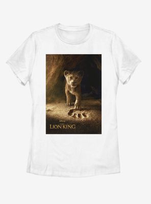 Disney The Lion King 2019 Simba Poster Womens T-Shirt