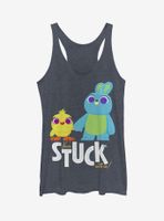 Disney Pixar Toy Story 4 Ducky Bunny Stuck With Us Womens Tank Top